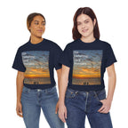 Christian Sunset T‑Shirt – "His Enduring Love Provides" Inspirational Gospel Tee - 314 Originals