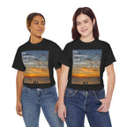 Christian Sunset T‑Shirt – "His Enduring Love Provides" Inspirational Gospel Tee - 314 Originals
