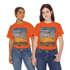Christian Sunset T‑Shirt – "His Enduring Love Provides" Inspirational Gospel Tee - 314 Originals