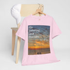 Christian Sunset T‑Shirt – "His Enduring Love Provides" Inspirational Gospel Tee - 314 Originals