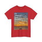 Christian Sunset T‑Shirt – "His Enduring Love Provides" Inspirational Gospel Tee - 314 Originals