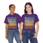 Christian Sunset T‑Shirt – "His Enduring Love Provides" Inspirational Gospel Tee - 314 Originals
