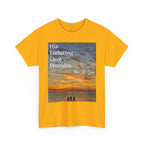 Christian Sunset T‑Shirt – "His Enduring Love Provides" Inspirational Gospel Tee - 314 Originals