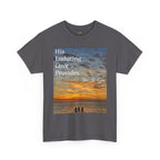 Christian Sunset T‑Shirt – "His Enduring Love Provides" Inspirational Gospel Tee - 314 Originals