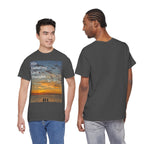 Christian Sunset T‑Shirt – "His Enduring Love Provides" Inspirational Gospel Tee - 314 Originals