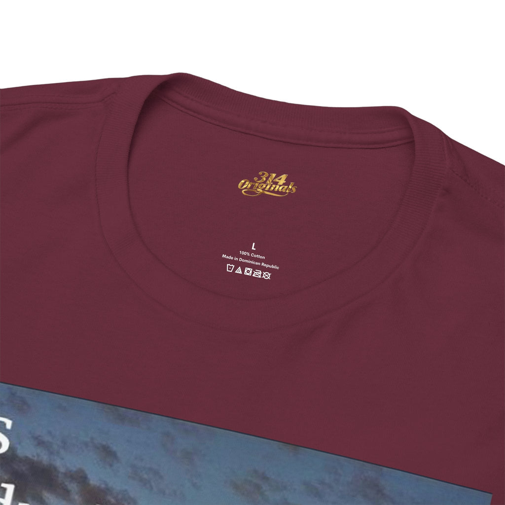Christian Sunset T‑Shirt – "His Enduring Love Provides" Inspirational Gospel Tee - 314 Originals