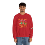 Christmas Cookie Sweatshirt - "I'm Just Here for the Cookies" Holiday Crewneck - 314 Originals