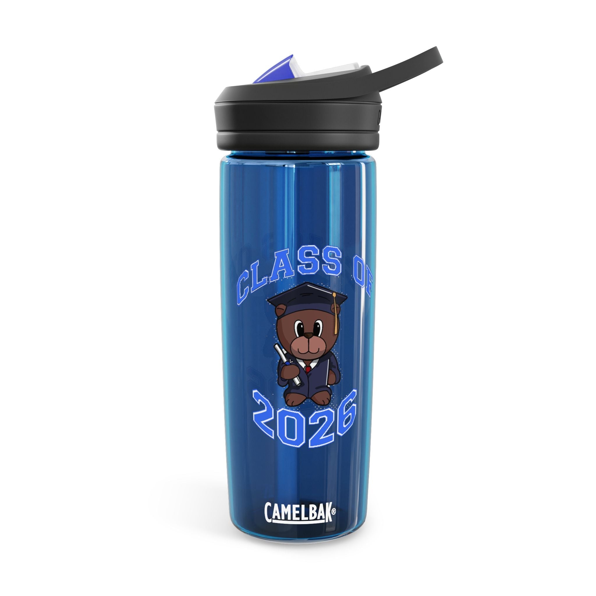 Class of 2026 Graduation Bear Design Water Bottle - 314 Originals