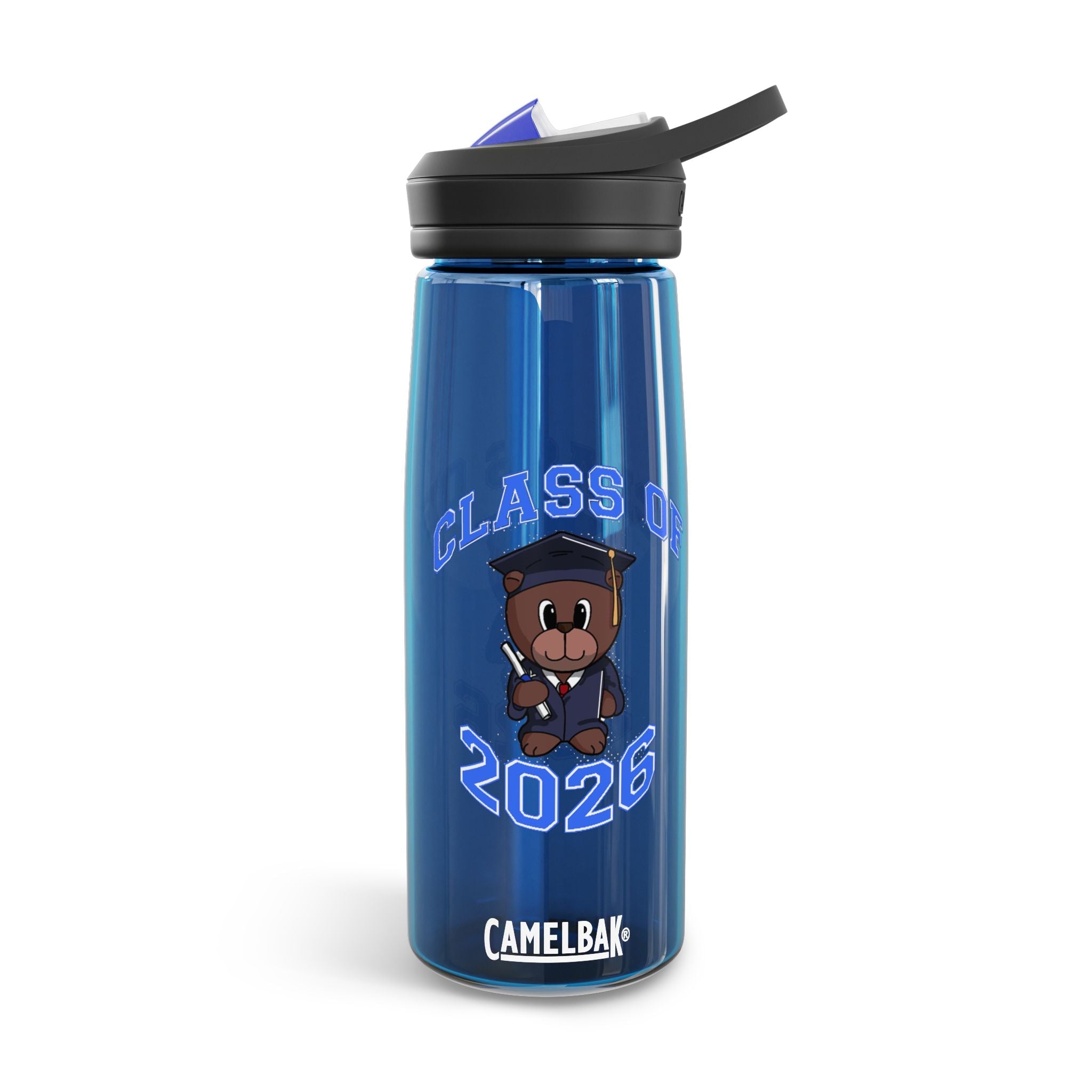 Class of 2026 Graduation Bear Design Water Bottle - 314 Originals