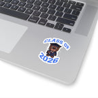 Class of 2026 Graduation Bear Sticker — Cute Cap & Gown Kiss-Cut Sticker for Students - 314 Originals