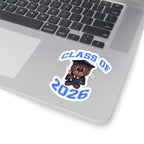 Class of 2026 Graduation Bear Sticker — Cute Cap & Gown Kiss-Cut Sticker for Students - 314 Originals