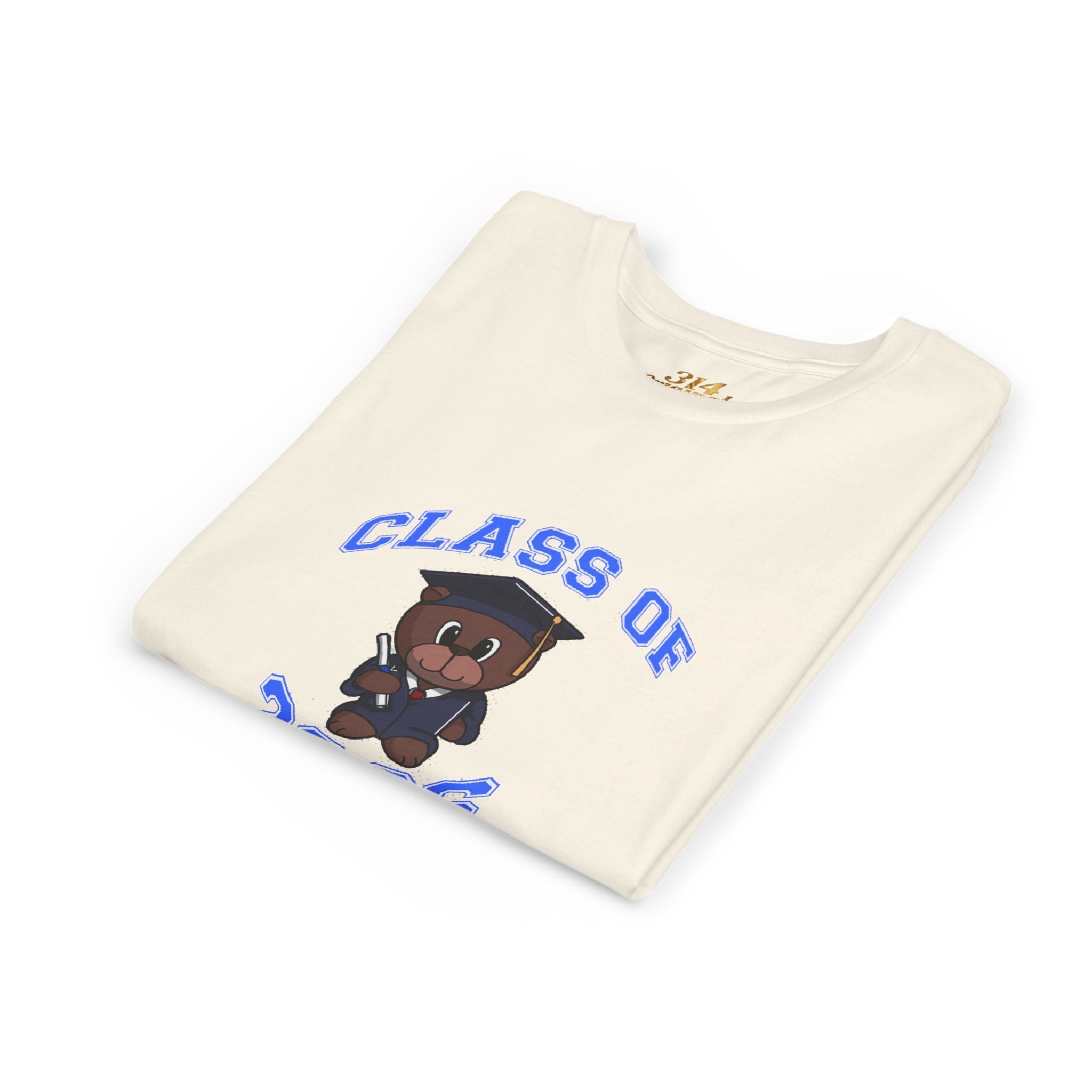Class of 2026 Kids Graduation T‑Shirt — Cute Graduate Bear Youth Tee - 314 Originals