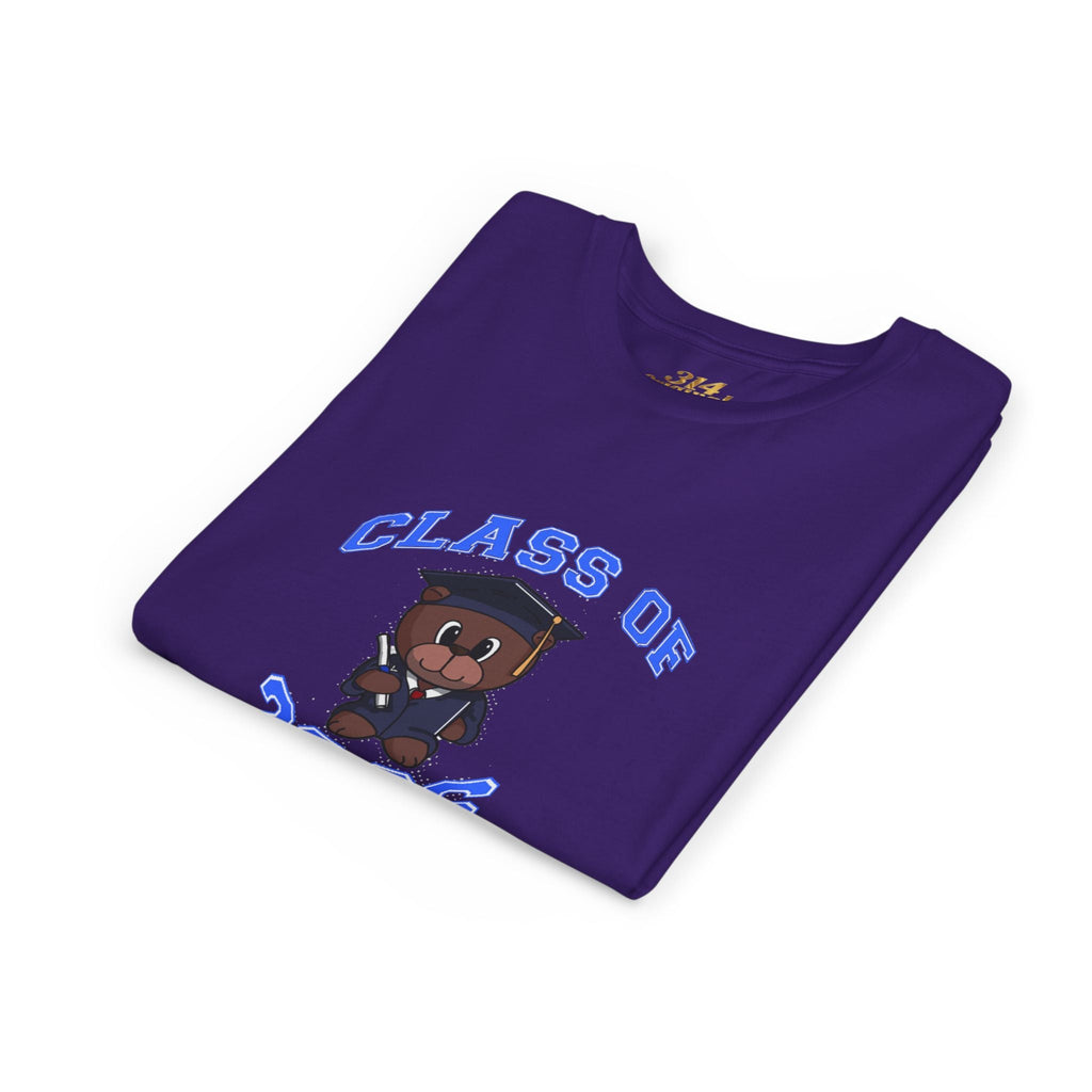 Class of 2026 Kids Graduation T‑Shirt — Cute Graduate Bear Youth Tee - 314 Originals