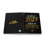 Class of 2027 Book of Secrets Spiral Journal - 314 Originals