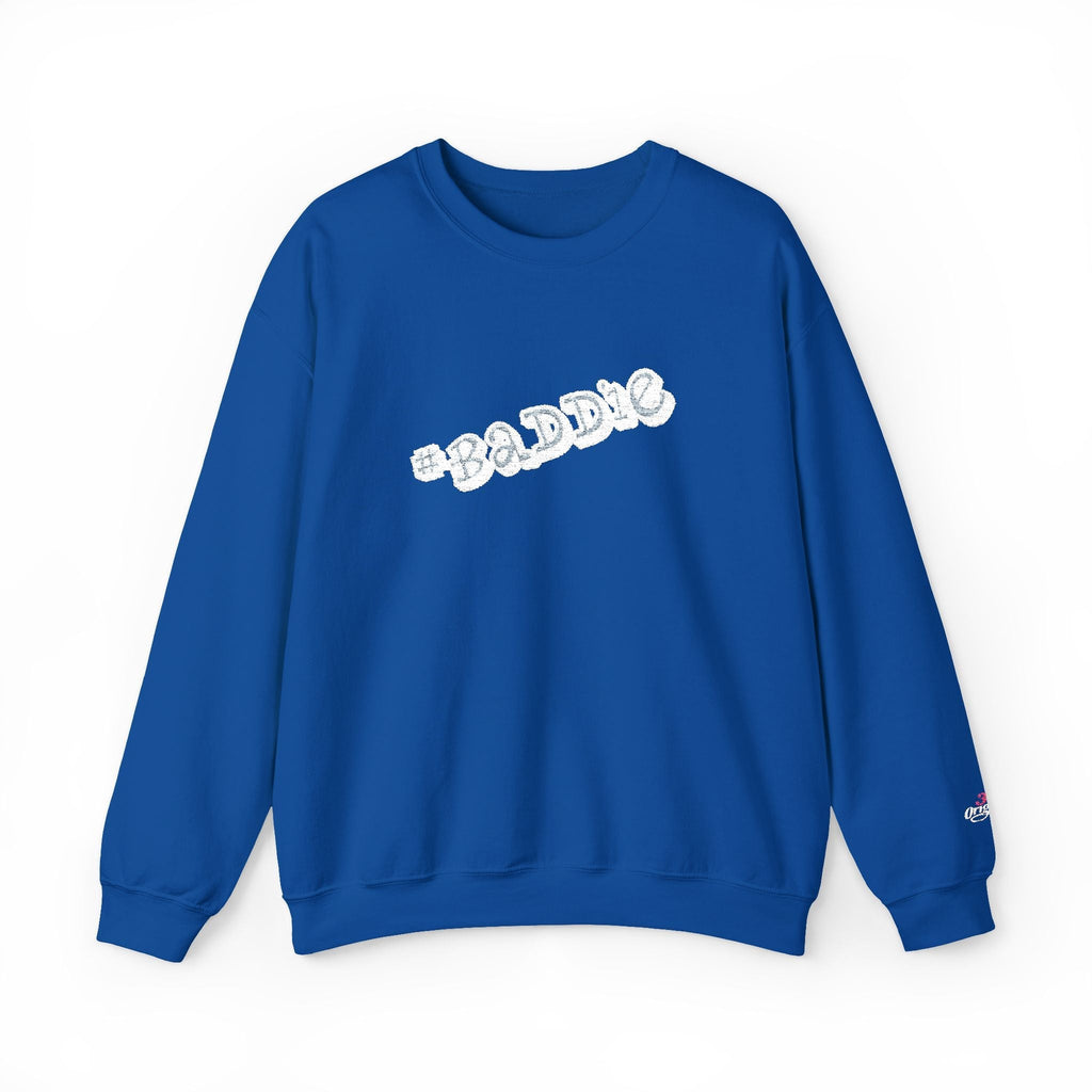 Cloud Script Crewneck Sweatshirt — White Script Logo Cozy Pullover - 314 Originals