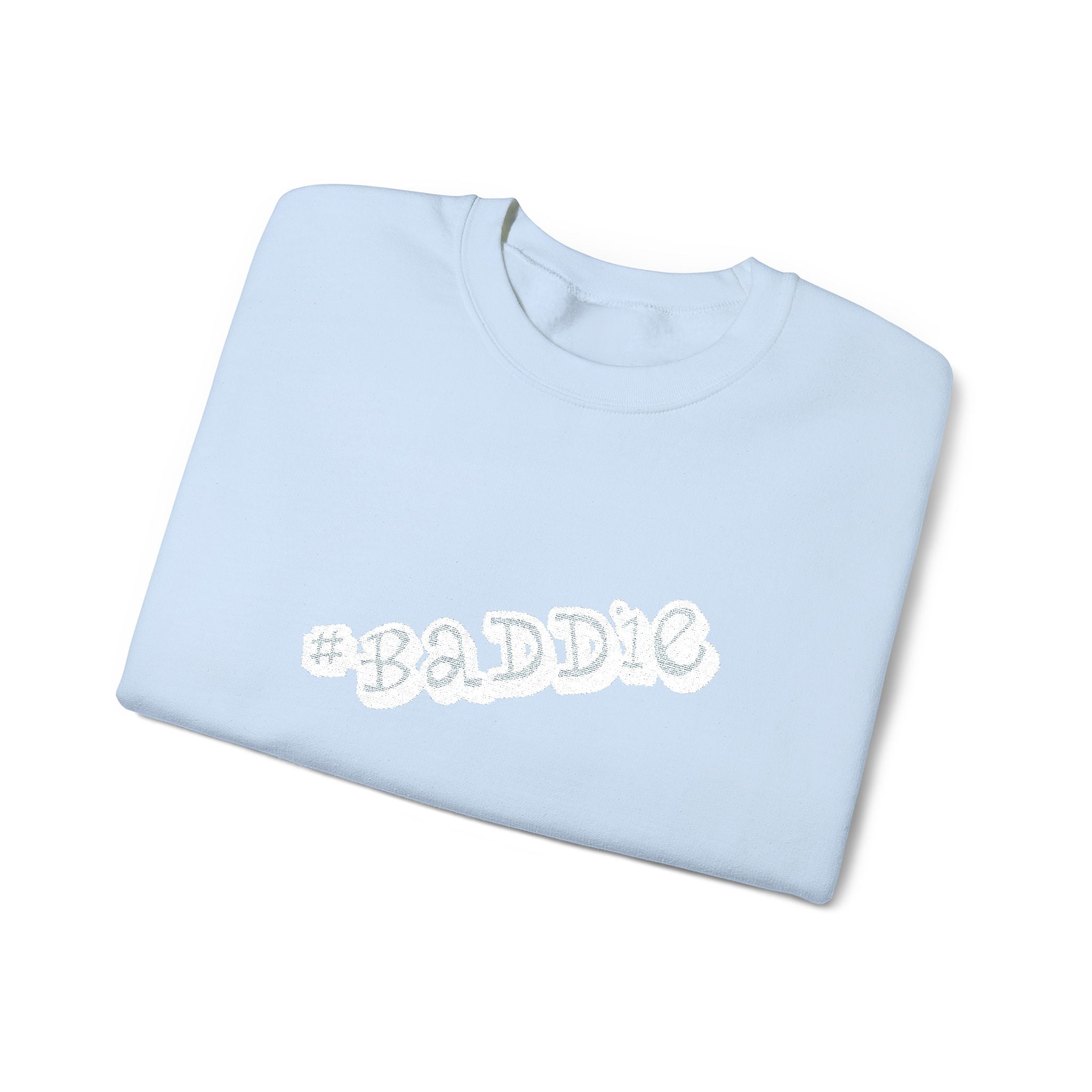 Cloud Script Crewneck Sweatshirt — White Script Logo Cozy Pullover - 314 Originals