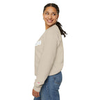 Cloud Script Crewneck Sweatshirt — White Script Logo Cozy Pullover - 314 Originals