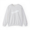Cloud Script Crewneck Sweatshirt — White Script Logo Cozy Pullover - 314 Originals