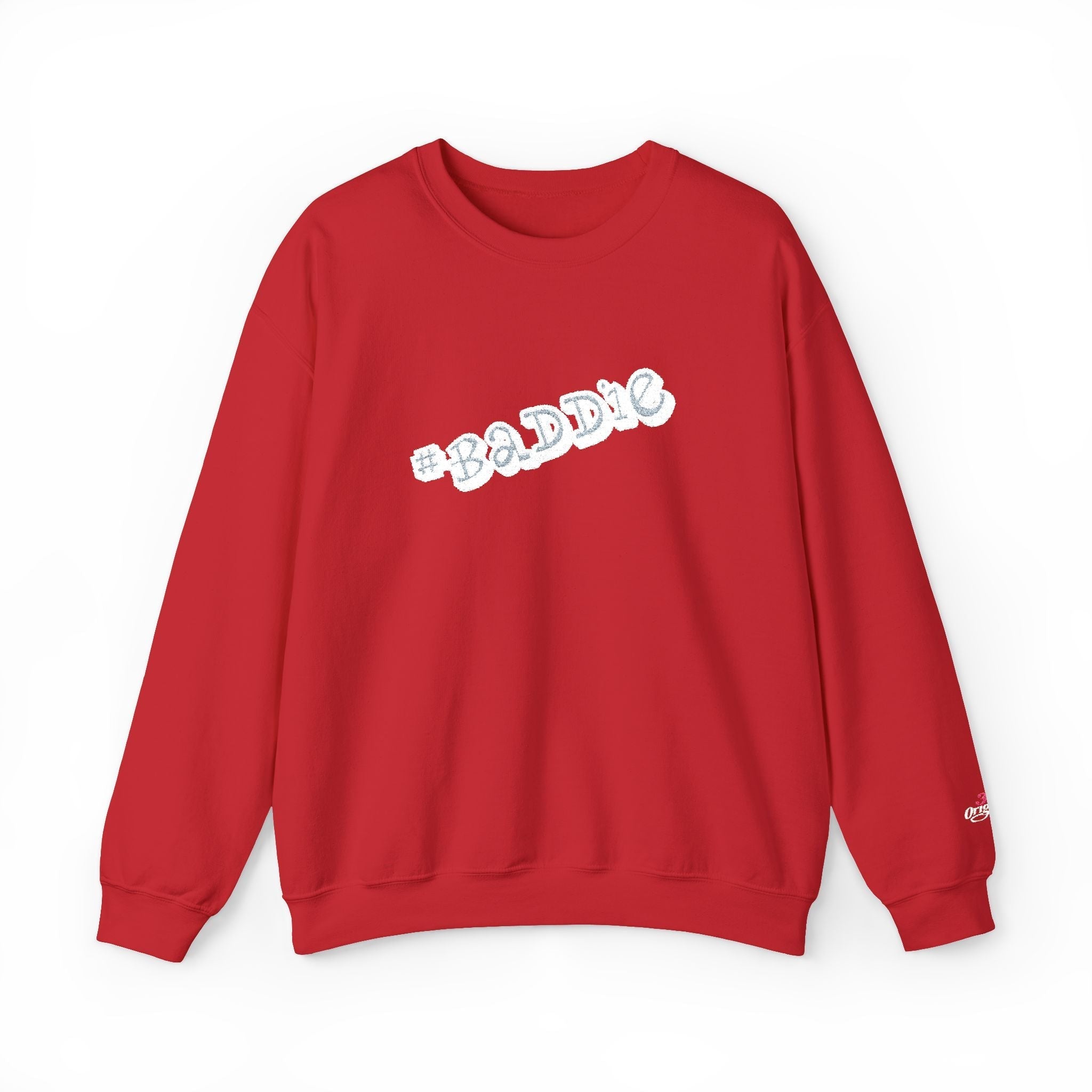 Cloud Script Crewneck Sweatshirt — White Script Logo Cozy Pullover - 314 Originals
