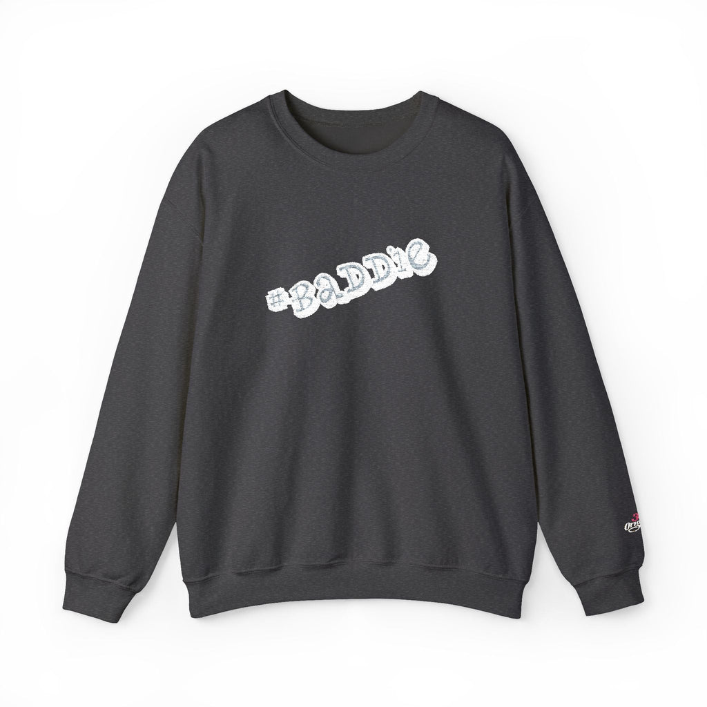 Cloud Script Crewneck Sweatshirt — White Script Logo Cozy Pullover - 314 Originals