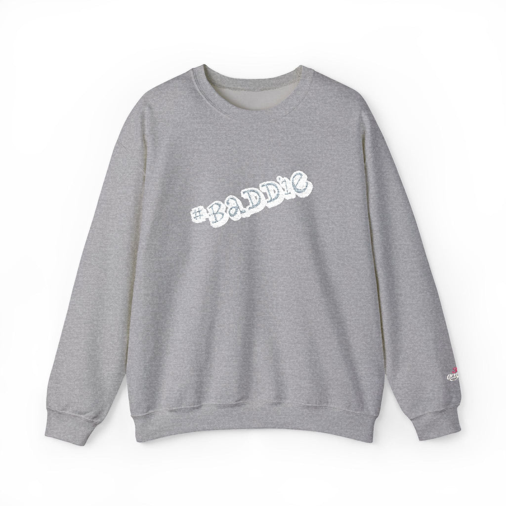 Cloud Script Crewneck Sweatshirt — White Script Logo Cozy Pullover - 314 Originals