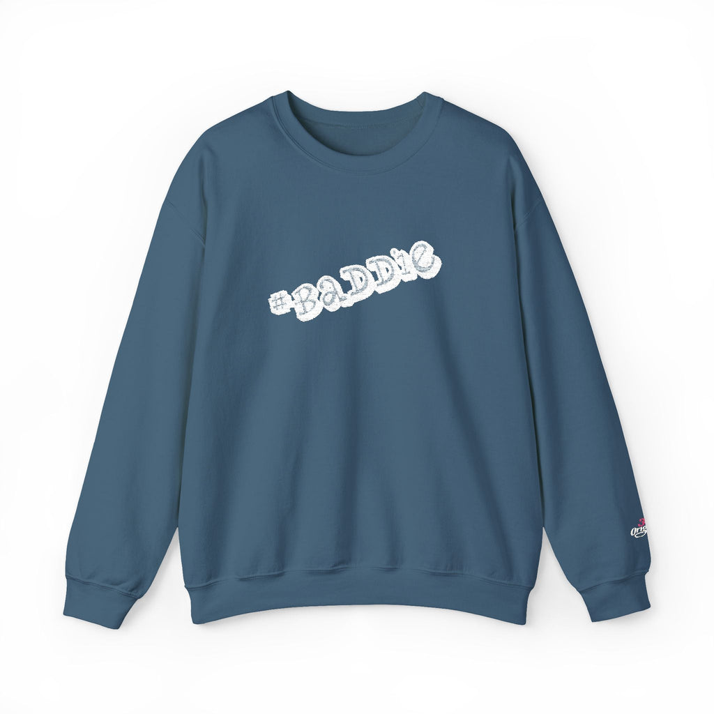 Cloud Script Crewneck Sweatshirt — White Script Logo Cozy Pullover - 314 Originals