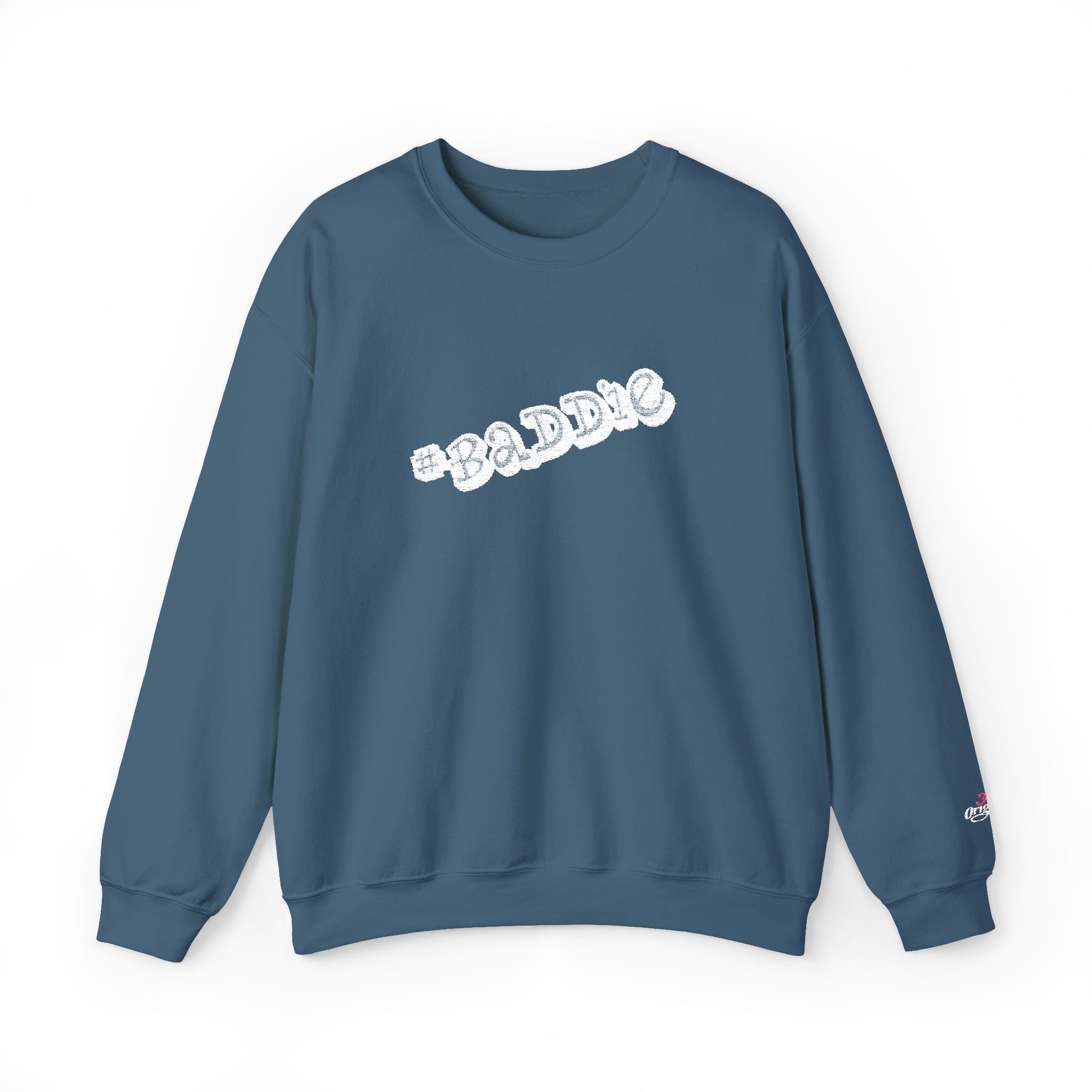 Cloud Script Crewneck Sweatshirt — White Script Logo Cozy Pullover - 314 Originals