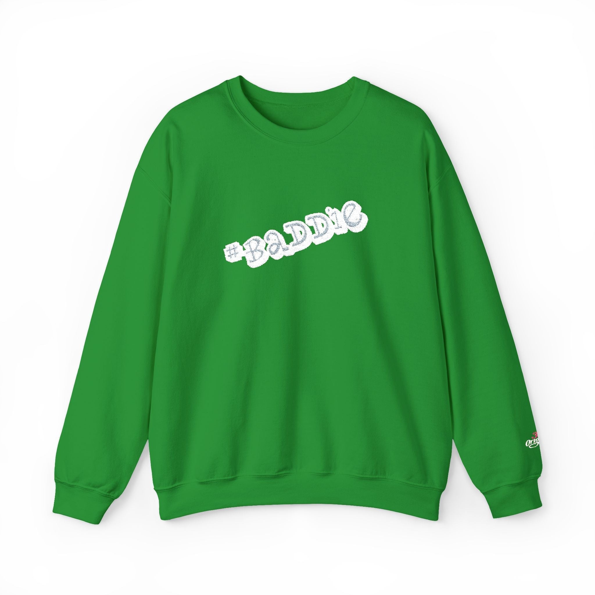 Cloud Script Crewneck Sweatshirt — White Script Logo Cozy Pullover - 314 Originals