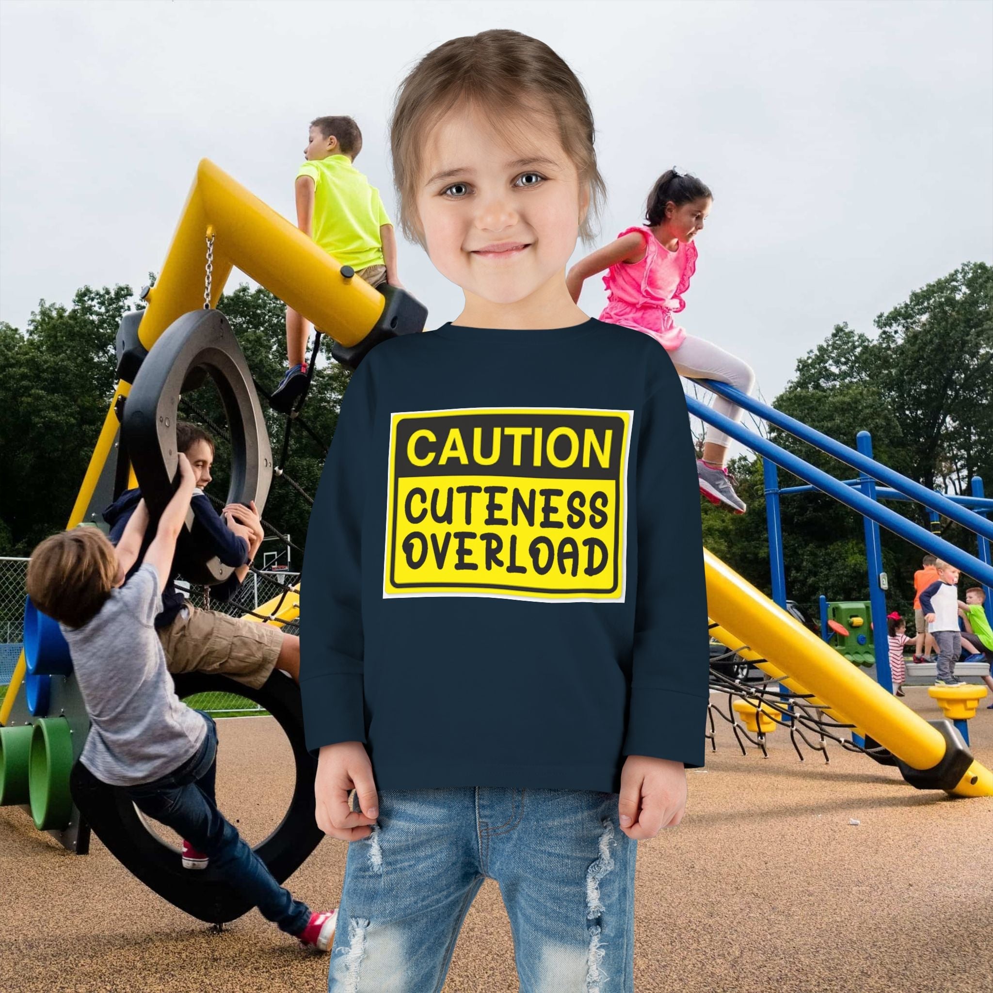 "Cuteness Overload" Long Sleeve Tee - 314 Originals