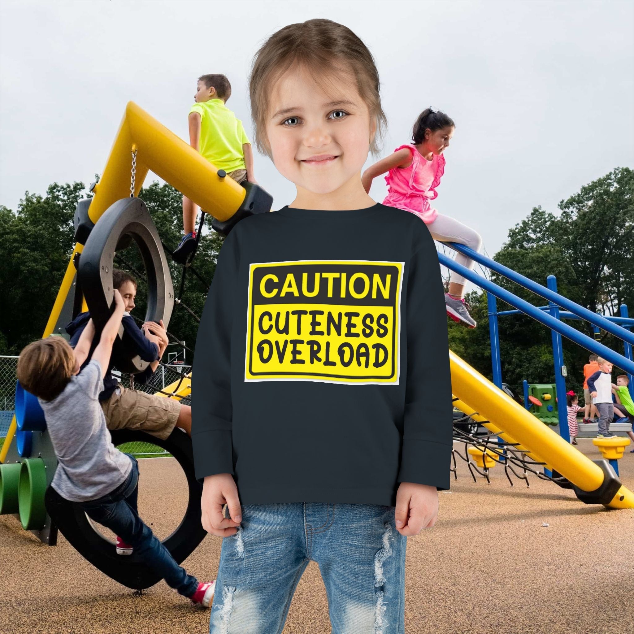 "Cuteness Overload" Long Sleeve Tee - 314 Originals