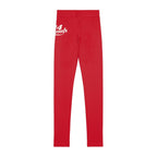 Dark Red 314 Script Kids' Printed Leggings - 314 Originals