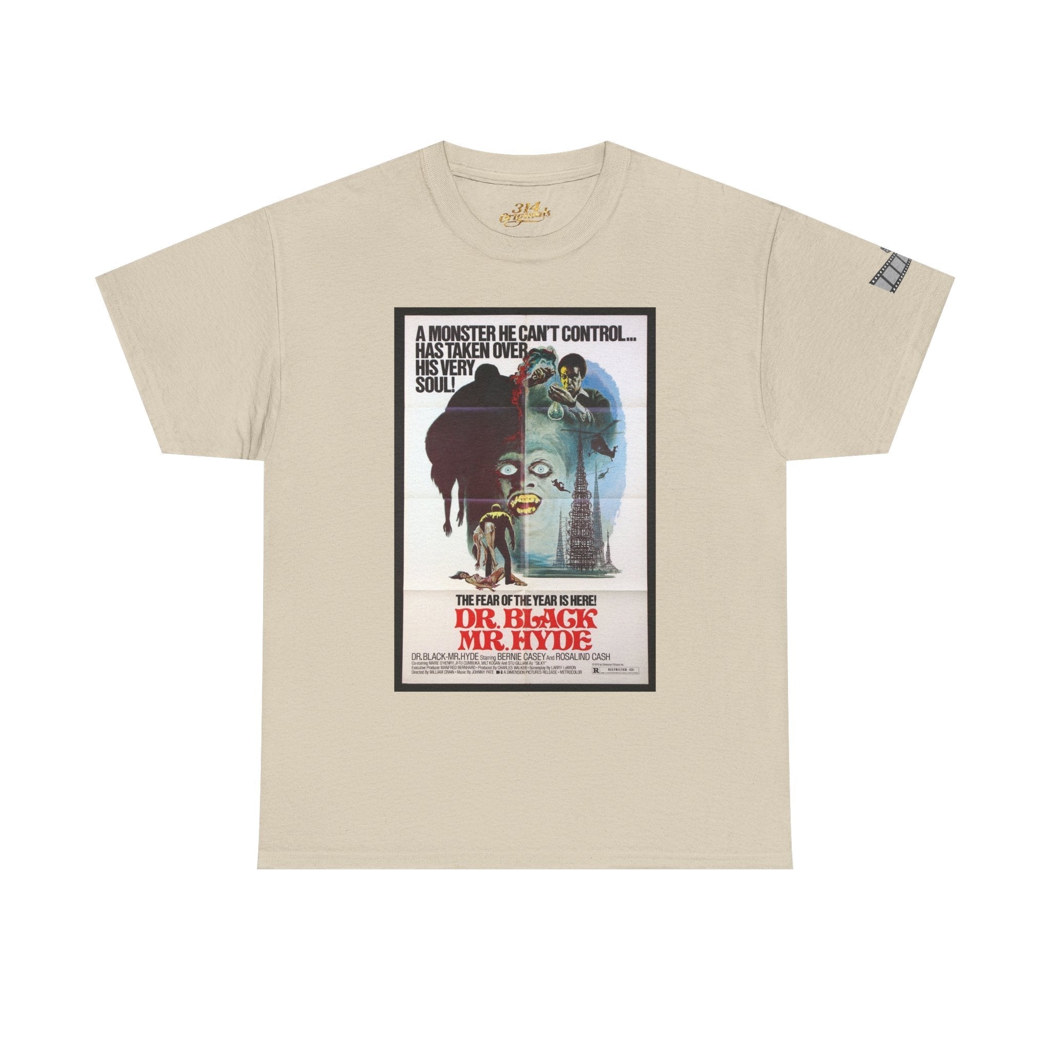 Dr. Jekyll & Mr. Hyde Vintage Movie Poster T-Shirt - 314 Originals