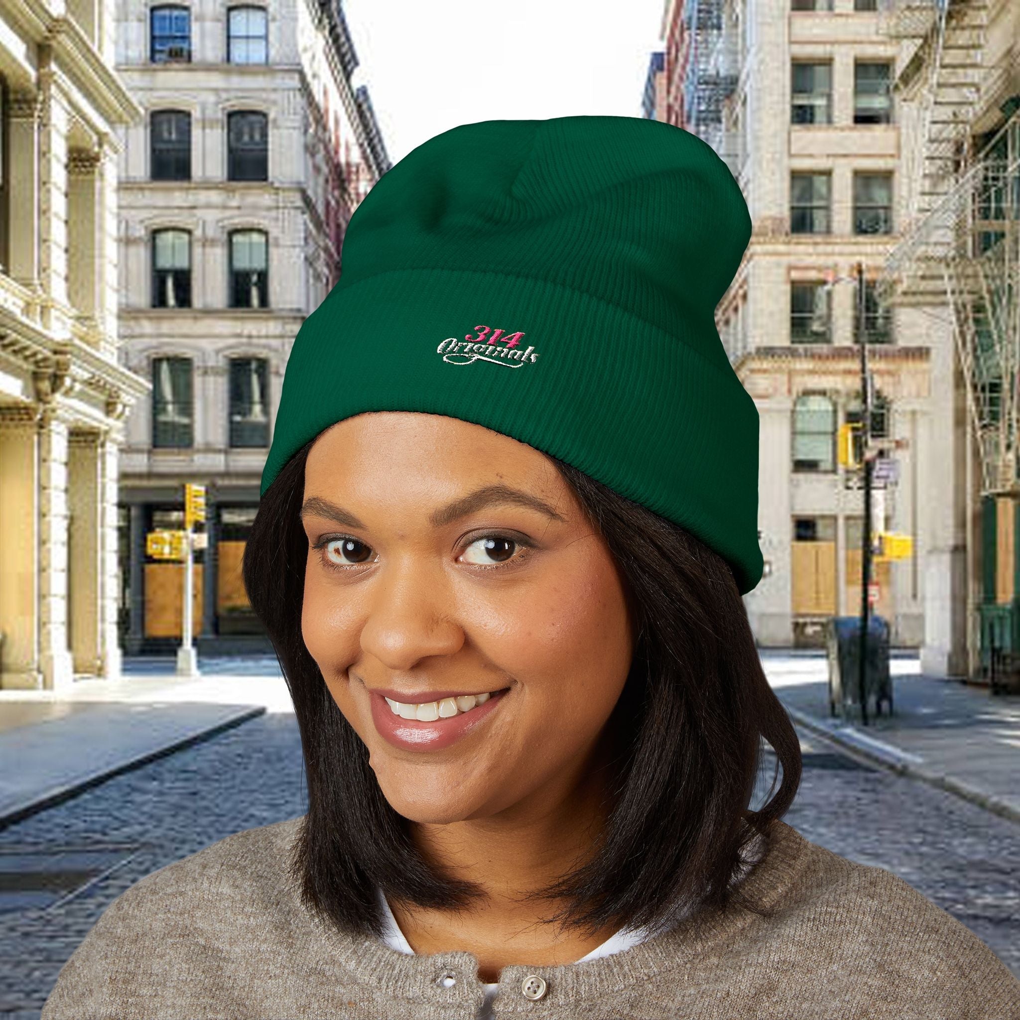 Embroidered '314 Originals' Classic Cuffed Beanie - 314 Originals