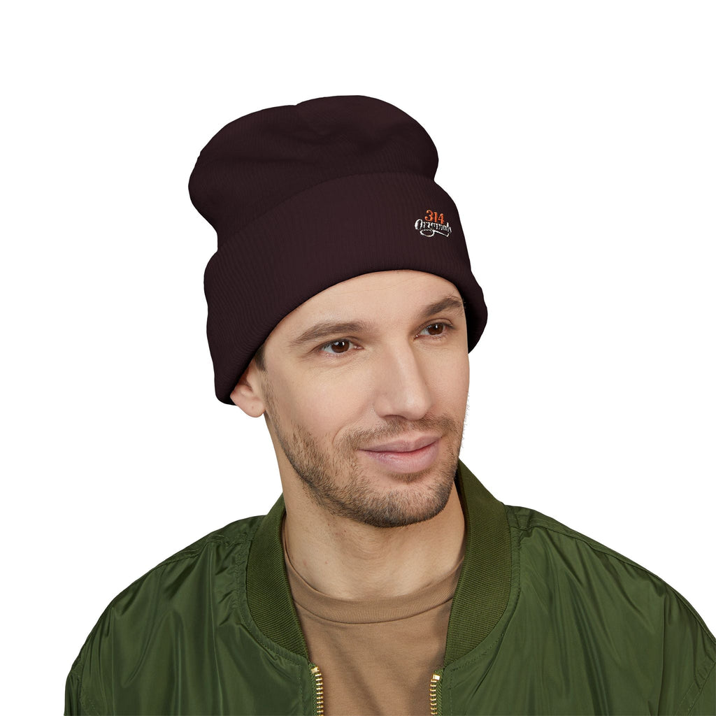 Embroidered '314 Originals' Classic Cuffed Beanie — Knit Winter Hat - 314 Originals