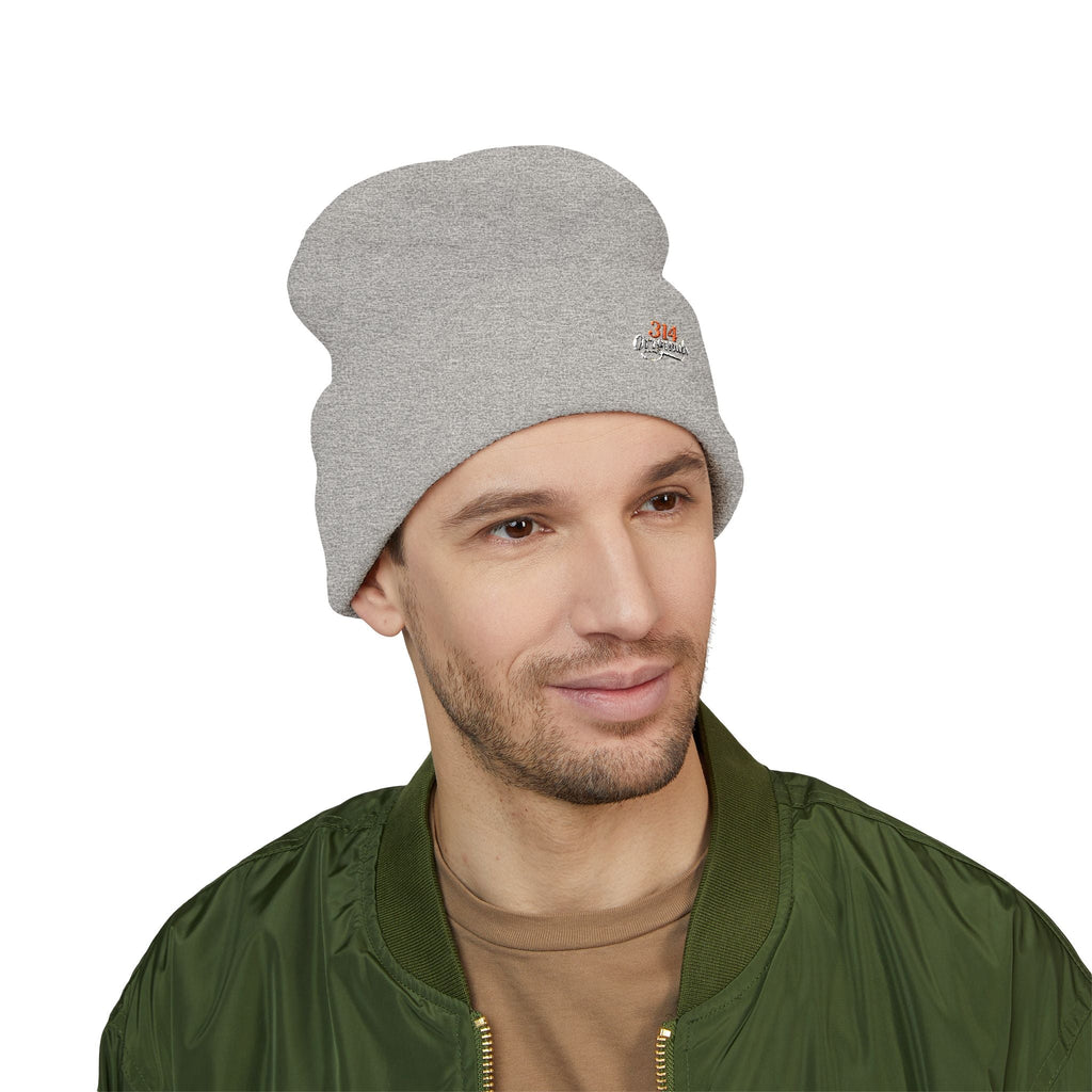 Embroidered '314 Originals' Classic Cuffed Beanie — Knit Winter Hat - 314 Originals