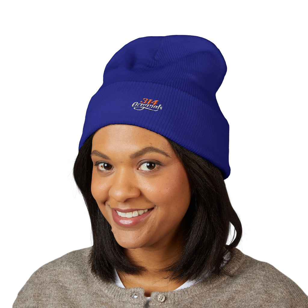 Embroidered '314 Originals' Classic Cuffed Beanie — Knit Winter Hat - 314 Originals