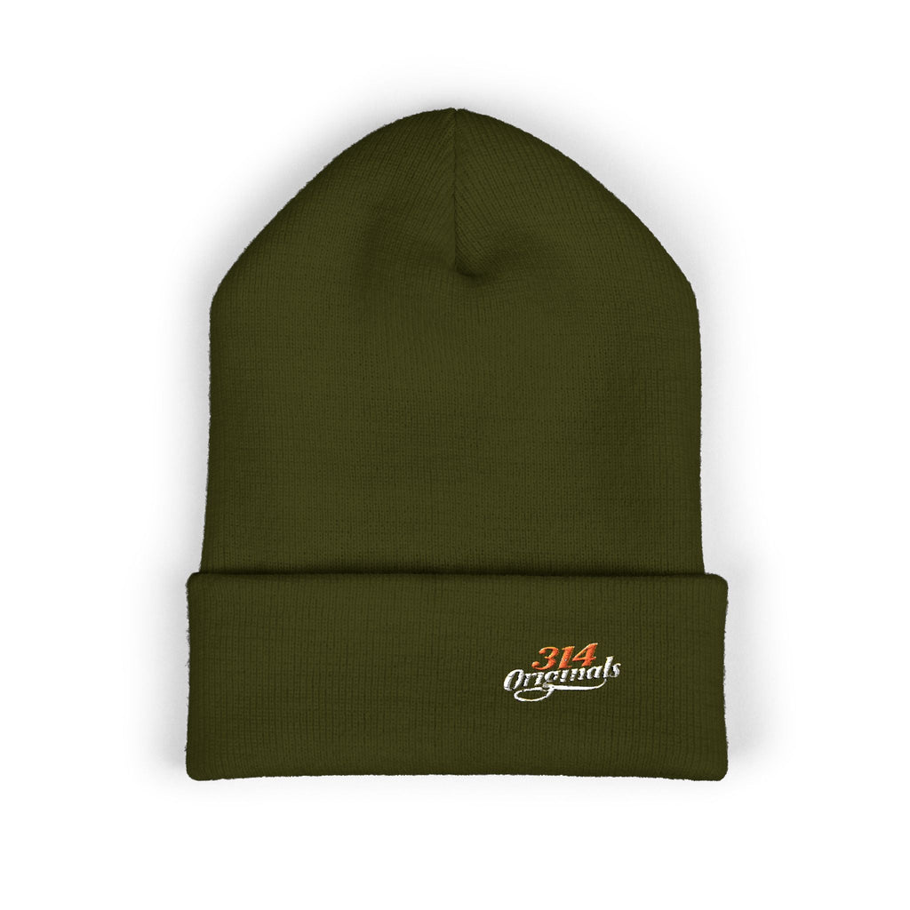 Embroidered '314 Originals' Classic Cuffed Beanie — Knit Winter Hat - 314 Originals