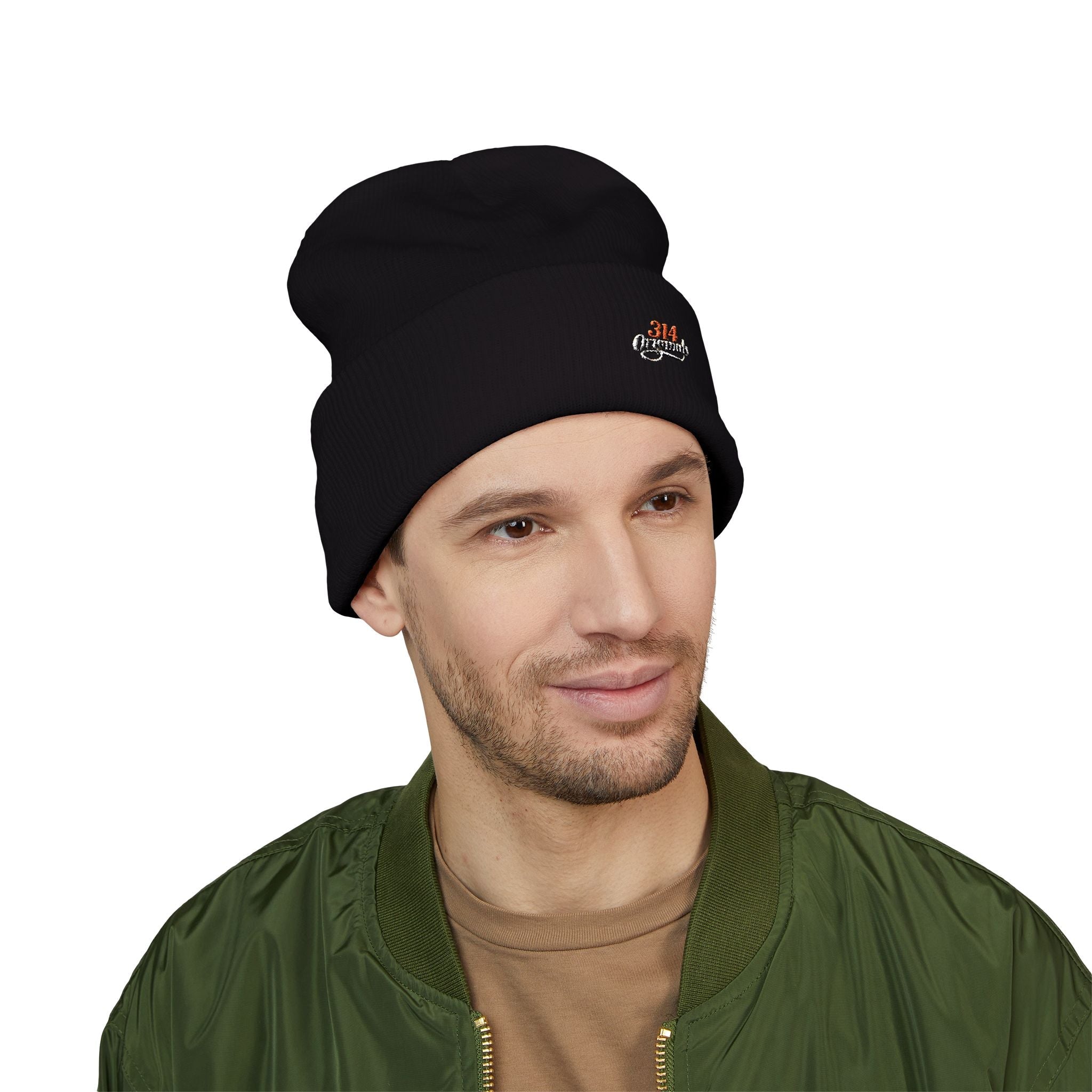 Embroidered '314 Originals' Classic Cuffed Beanie — Knit Winter Hat - 314 Originals