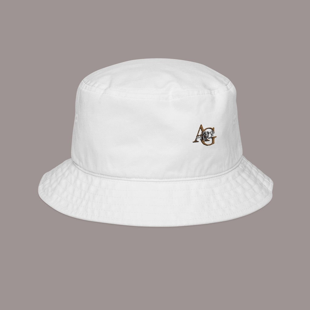 Embroidered 'AGO' Logo Bucket Hat – Chic Sun Hat - 314 Originals