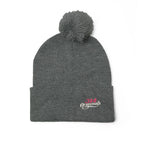 Embroidered Pom-Pom Knit Cap — '314 Originals' Beanie - 314 Originals