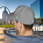 Embroidered "St. Louis" Closed-Back Structured Cap — Baseball Hat with 314 Retro Logo - 314 Originals
