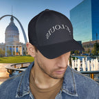 Embroidered "St. Louis" Closed-Back Structured Cap — Baseball Hat with 314 Retro Logo - 314 Originals