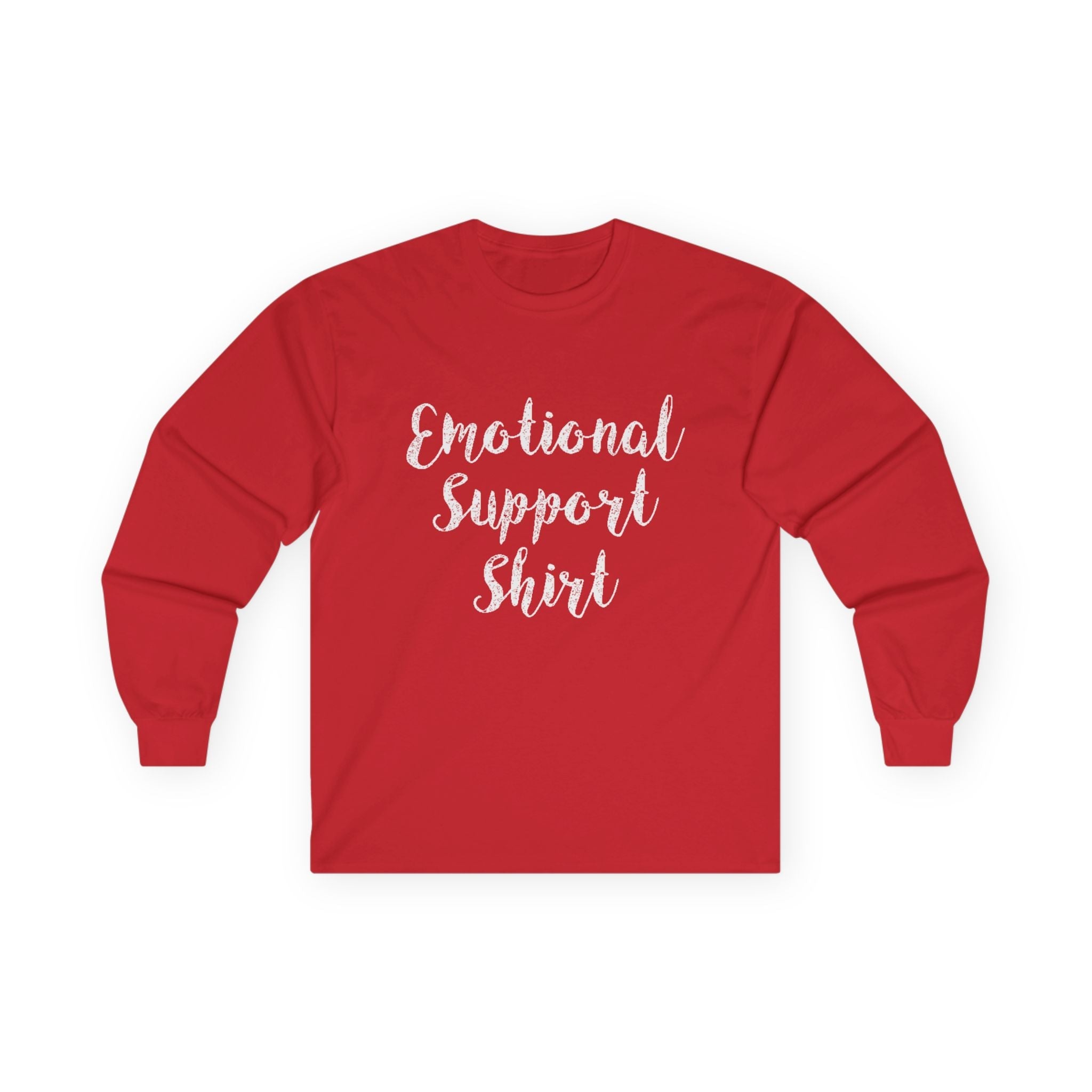 Emotional Support Shirt Long Sleeve Tee - 314 Originals