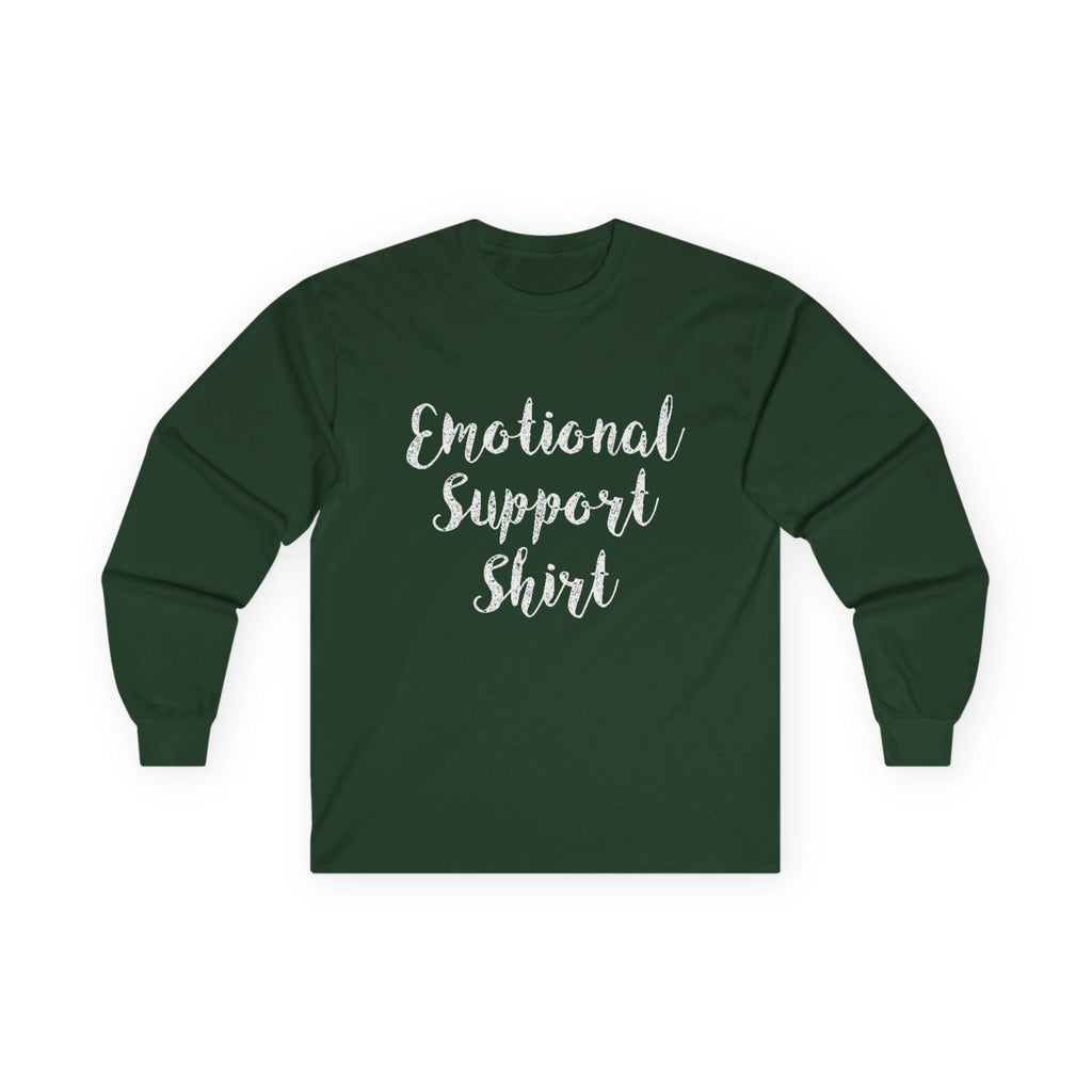 Emotional Support Shirt Long Sleeve Tee - 314 Originals
