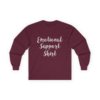 Emotional Support Shirt Long Sleeve Tee - 314 Originals