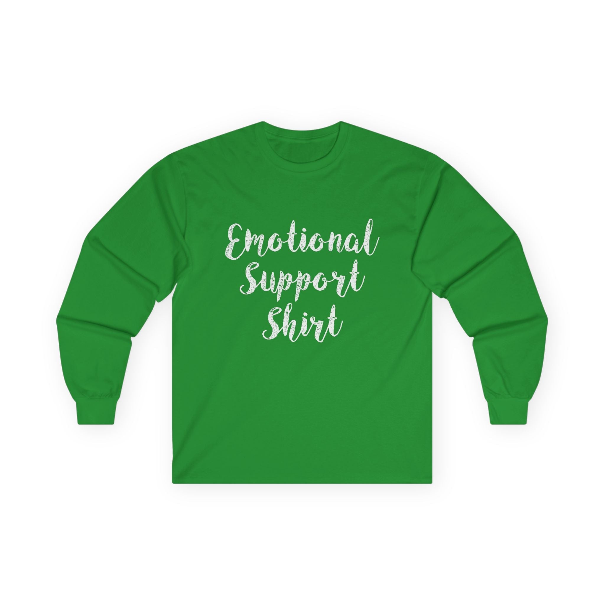 Emotional Support Shirt Long Sleeve Tee - 314 Originals