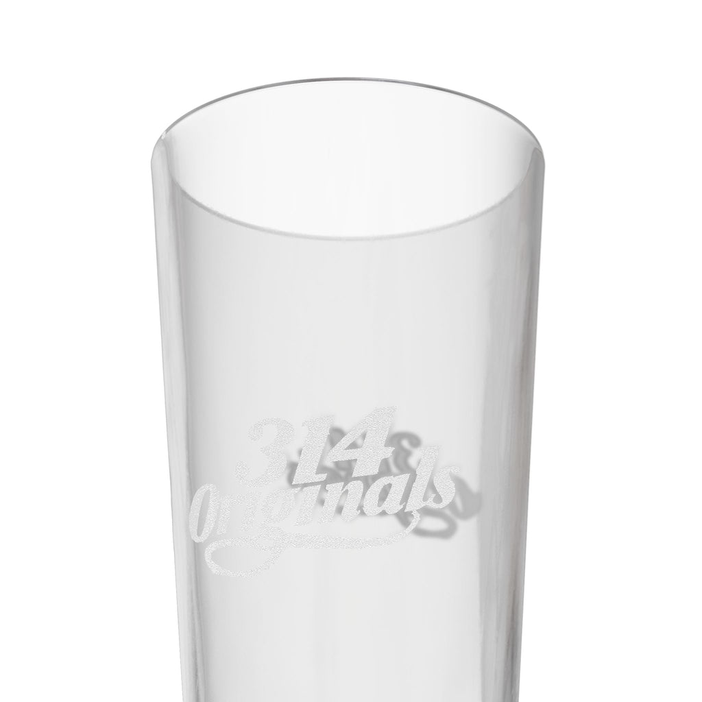Engraved 16oz Pint Mixing Glass — Personalized Cocktail & Beer Tumbler - 314 Originals