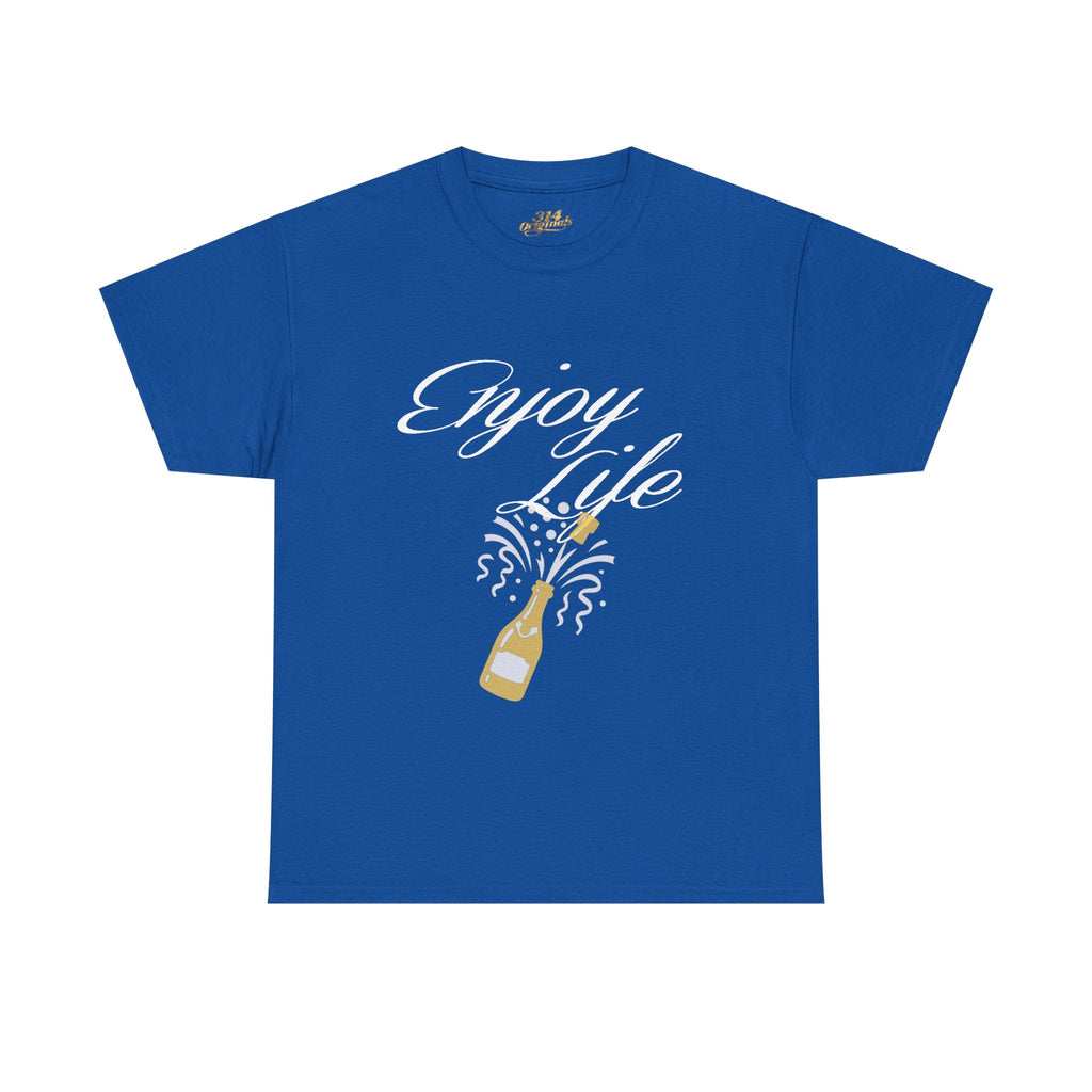 "Enjoy Life" Unisex Heavy Cotton Tee - 314 Originals