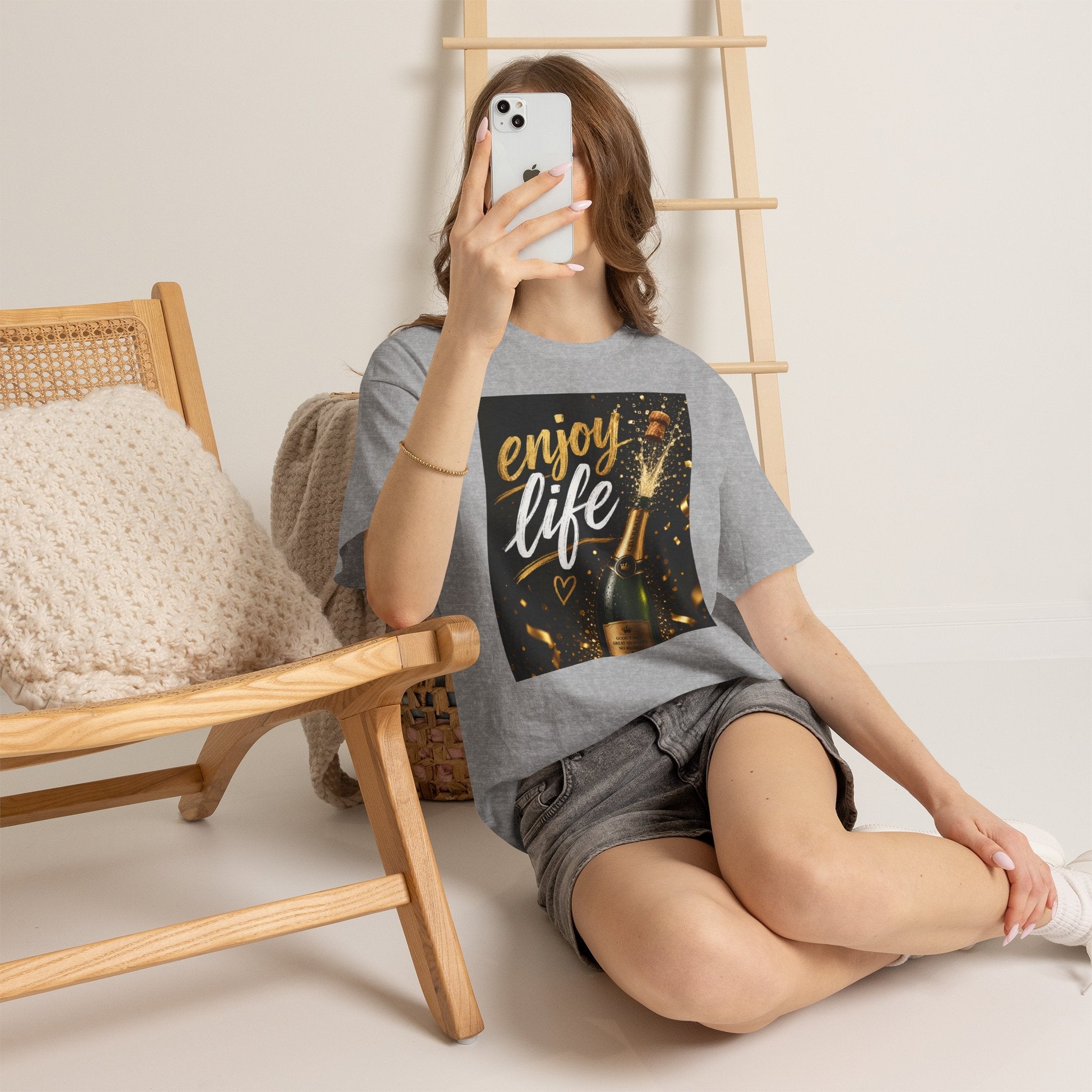 "Enjoy Life" Unisex Heavy Cotton Tee - 314 Originals