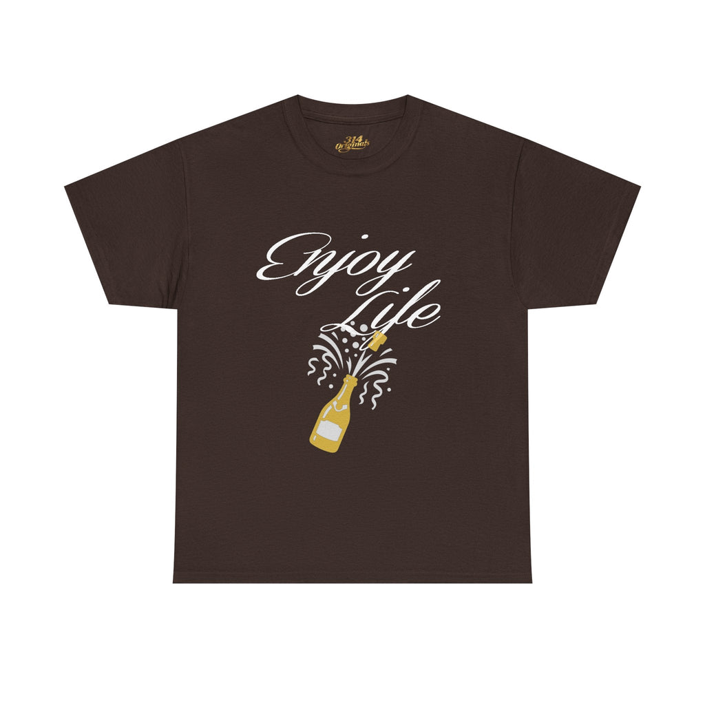 "Enjoy Life" Unisex Heavy Cotton Tee - 314 Originals